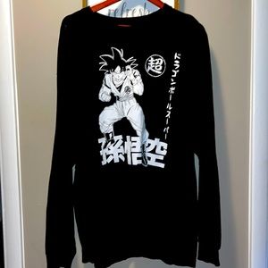 men’s Goku t-shirt (size XL) long sleeve black